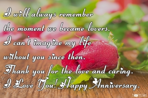 Anniversary Wishes for Boyfriend