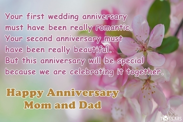 Anniversary Wishes for Parents