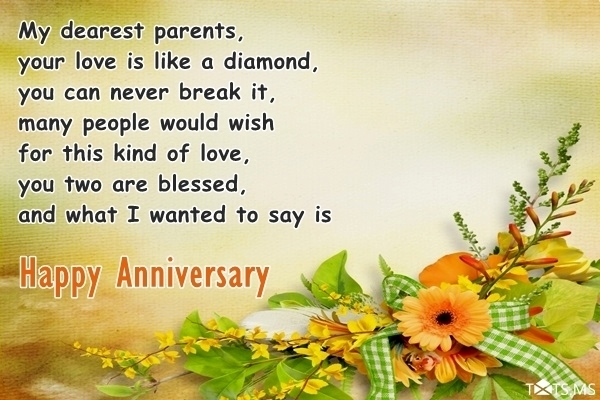 Anniversary Wishes for Parents