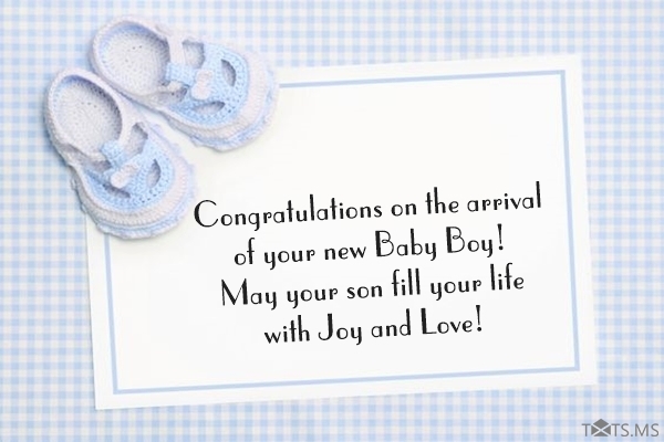 Congratulations Quotes for New Baby Boy