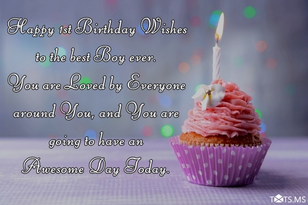 Happy 1st Birthday Wishes