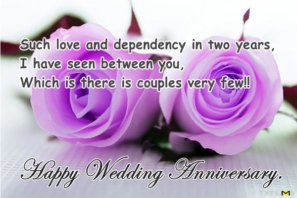 Second Wedding Anniversary Quotes