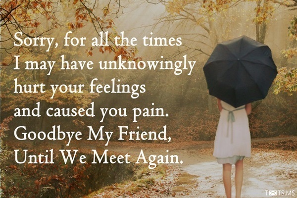 Goodbye Quotes for Friends