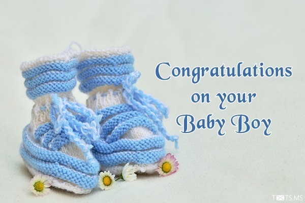 Congratulations Image for New Baby Boy