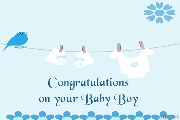 Congratulations Image for New Baby Boy