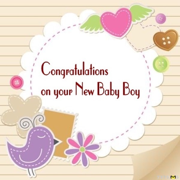 Congratulations Image for New Baby Boy