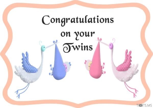 Congratulations Images for Twins