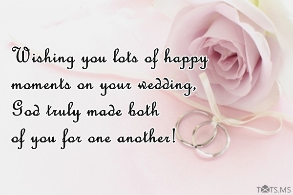 Congratulation Quotes for Wedding