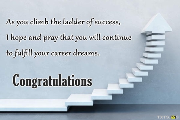 Congratulations Messages for Promotion