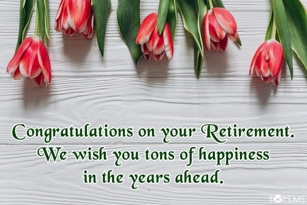 Congratulations Wishes Images for Retirement