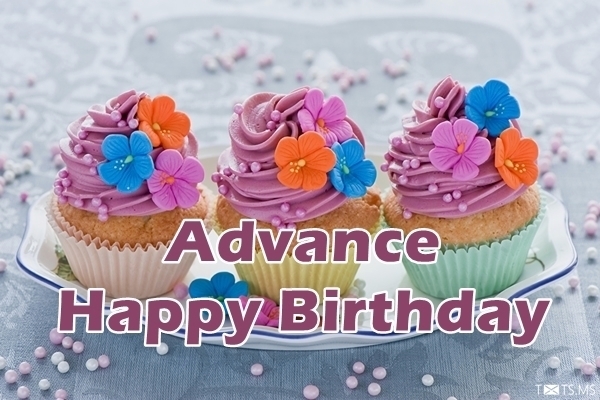 Advance Happy Birthday Image