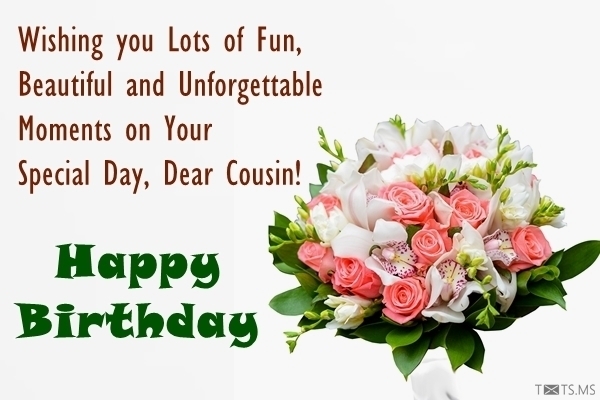 Birthday Wishes for Cousin Sister