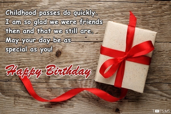 Birthday Wishes for Friend