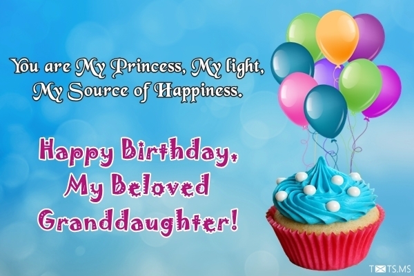 Birthday Wishes for Granddaughter