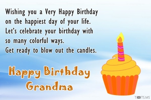 Birthday Wishes for Grandma