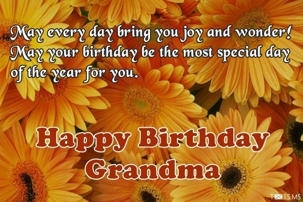 Birthday Messages for Grandma