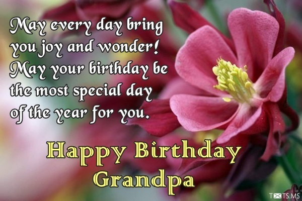 Birthday Wishes for Grandpa