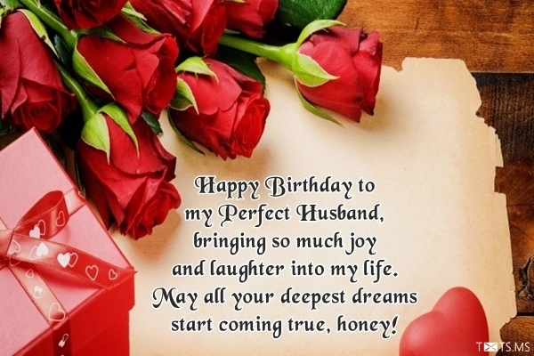 Birthday Wishes for Husband 