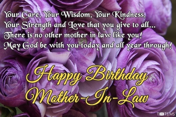 Birthday Wishes for Mother-in-Law