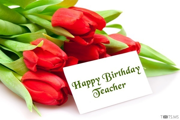 Birthday Image for Teacher