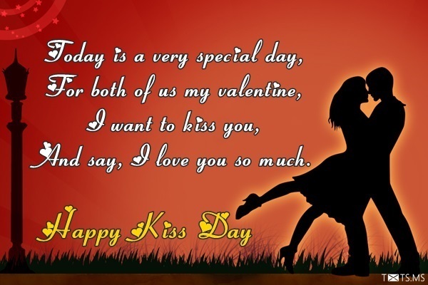 Kiss Day Wishes