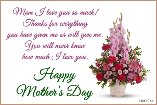 Mother’s Day Wishes Messages