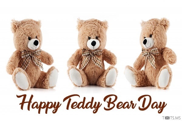 Teddy Bear Day Wishes Images