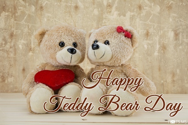 Teddy Bear Day Wishes Images