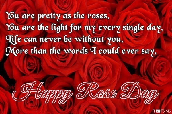 Rose Day Wishes Messages