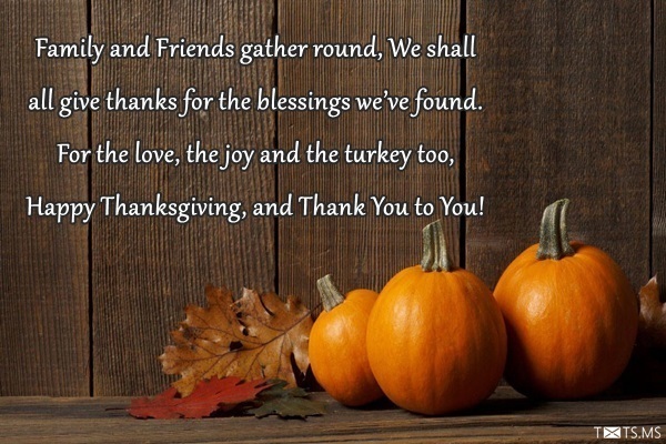 Thanksgiving Messages