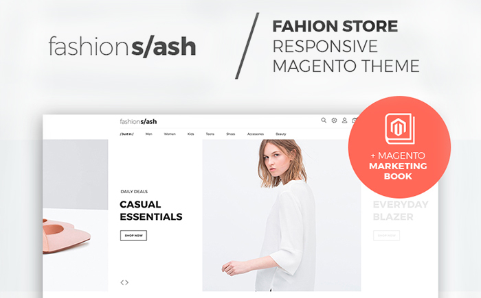 Fashion/ash – Clean Fashion Boutique Magento 2 Theme