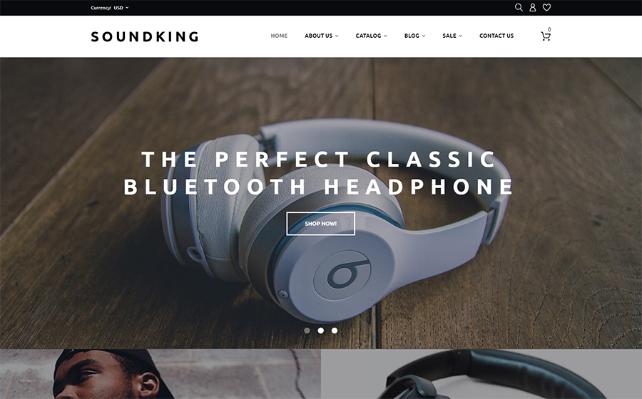 Soundking - Electronics Online Shopify Theme