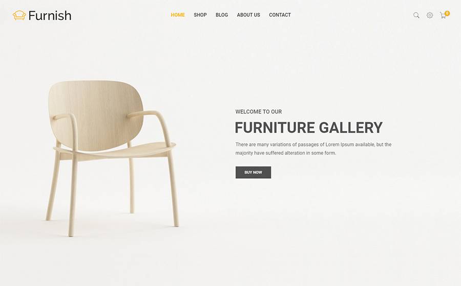 Furnish - Minimal eCommerce Furniture Shopify Theme