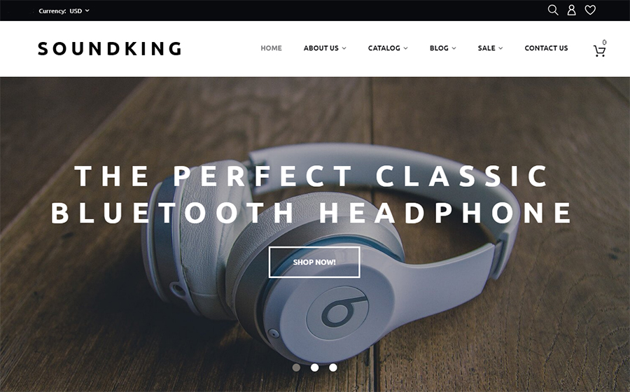 Soundking - Electronics Online Shopify Theme