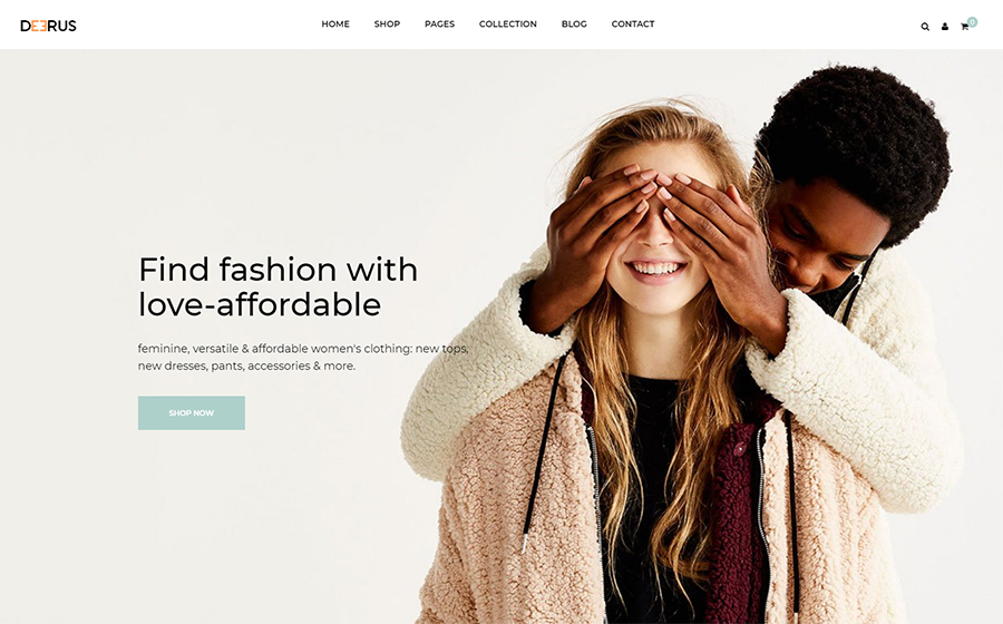 Deerus - Best Free Fashion Shopify Theme