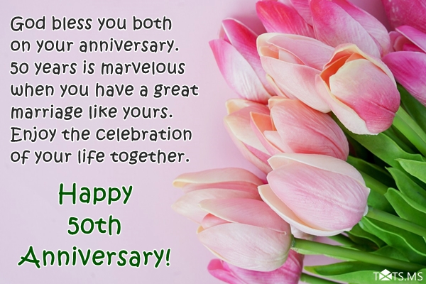 Golden Anniversary Wishes