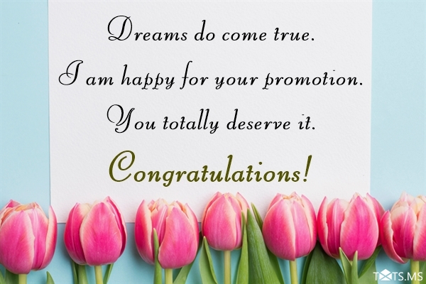 Job Promotion Wishes