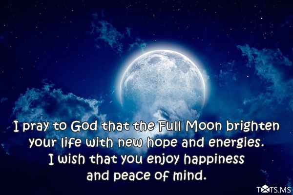 Full Moon Day Wishes