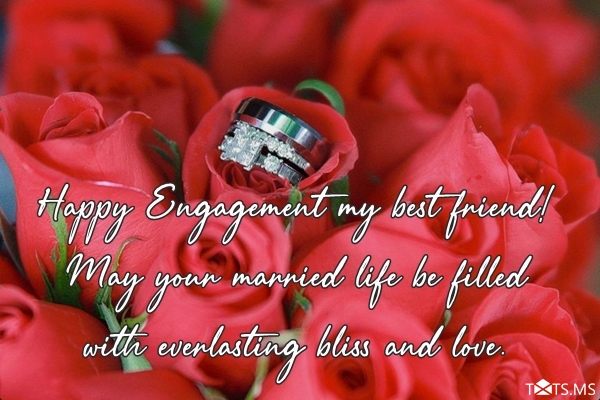 Engagement Wishes for Friend