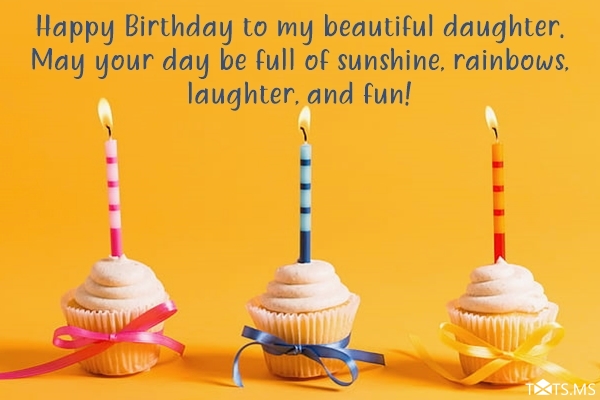 Birthday Message for Daughter