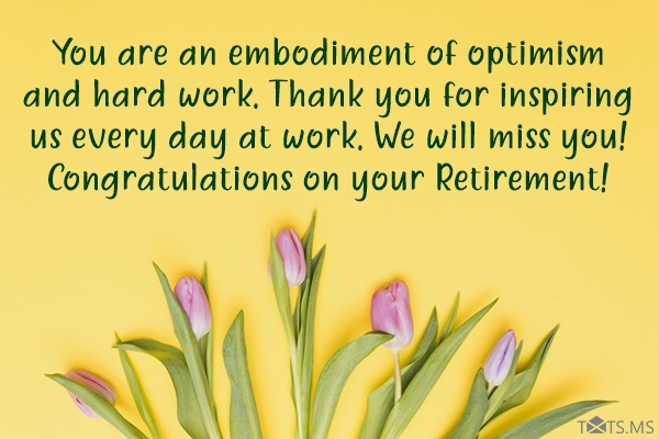 Retirement Messages for Boss