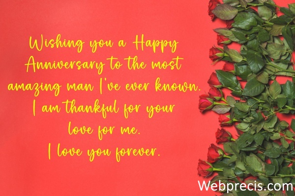 Anniversary Wishes for Husband