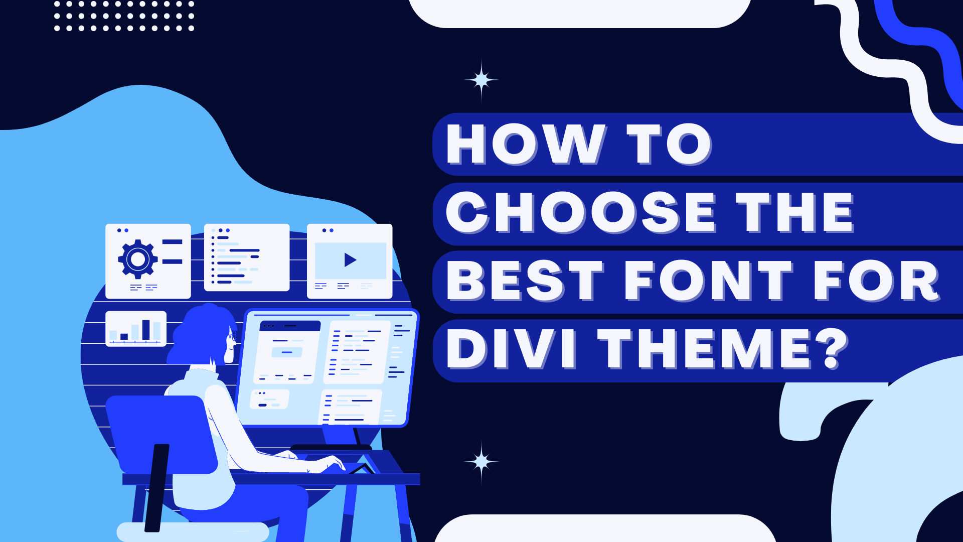 choose the best font for Divi theme