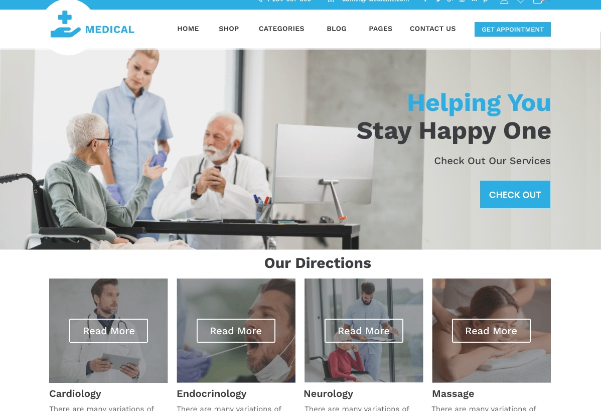 Medical WordPress Theme