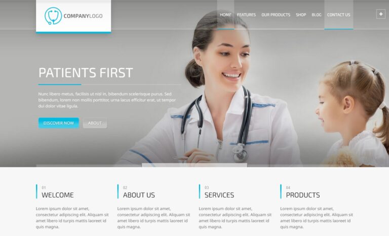 Medical Health Laboratory WordPress Themes