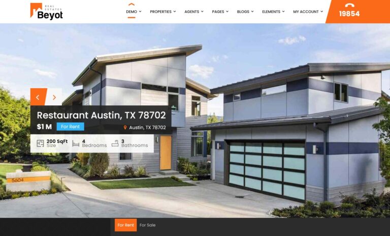 Real Estate WordPress Themes