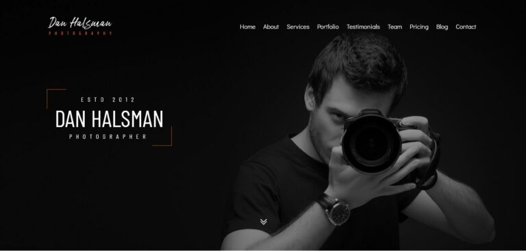 Creative Photography WordPress Themes