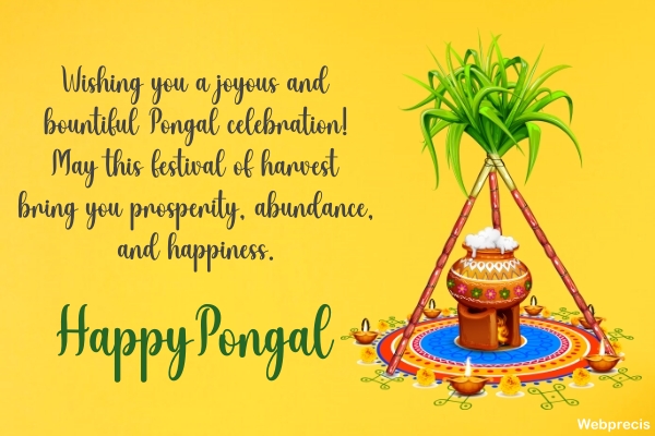 Happy Pongal Wishes 2024