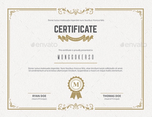 Certificate Template