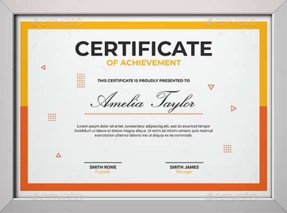 Certificate Template